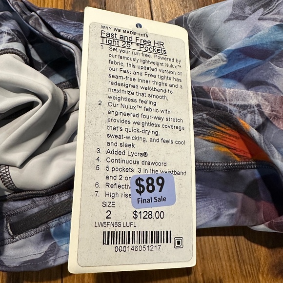 Lululemon Fast and Free High Rise Tight 25” Leggings - Picture 6 of 15